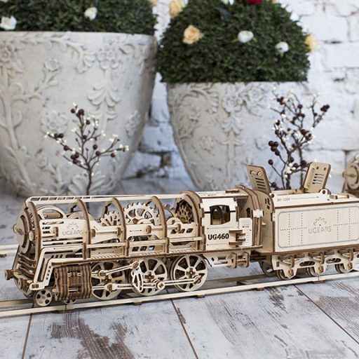UGEARS Gőzmozdony mechanikus modell