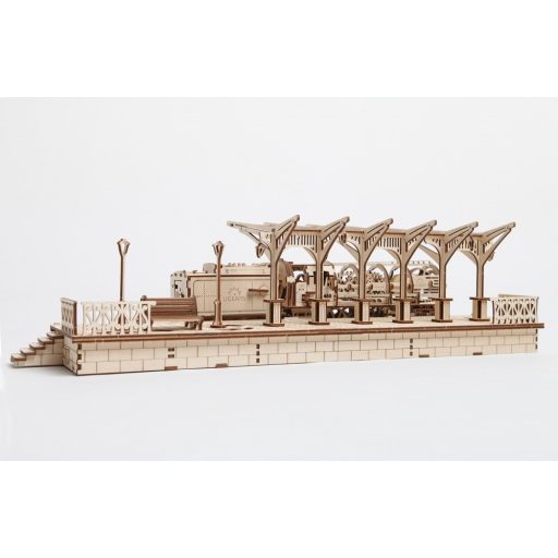 UGEARS Vasútállomás - mechanikus modell