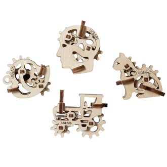 UGEARS mini stresszlevezető modellek - Szimbólumok