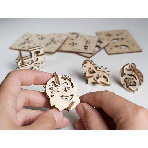 UGEARS mini stresszlevezető modellek - Szimbólumok