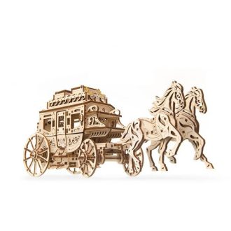 UGEARS Lovaskocsi  - mechanikus modell