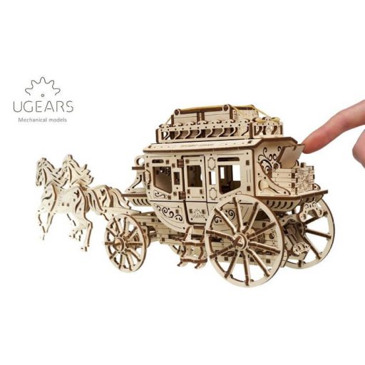 UGEARS Lovaskocsi  - mechanikus modell