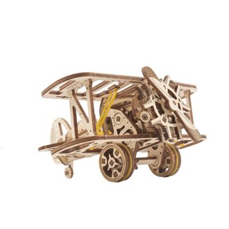 UGEARS mini duplaszárnyú repülőgép - mechanikus modell