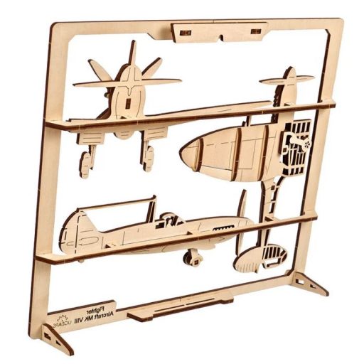 UGEARS Model Fighter Aircraft 2.5D Puzzle