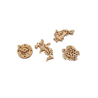 UGEARS U-Fidgets Atlantic-óceán modell