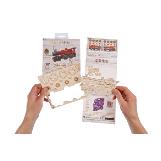 UGEARS Roxfort Expressz színezhető modell